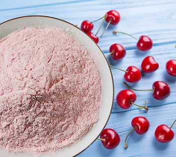 Pudra de cireșe pentru tartă organică este potrivită pentru băuturi și gume?