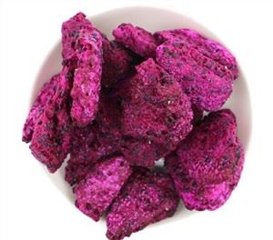 Bucăți de fructe de dragon liofilizate